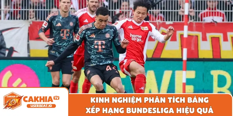 Bảng Xếp Hạng Bundesliga Cập Nhật Kết Quả Chuẩn Xác 2026 4 Kinh nghiệm phân tích bảng xếp hạng Bundesliga hiệu quả